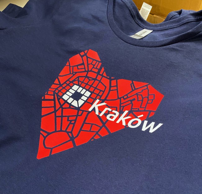 koszulka z nadrukiem - Urząd Miasta Kraków